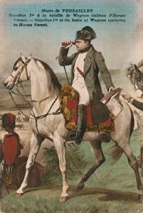 نابليون في معركة فاغرام ، 1809 ، ج. بواسطة غير معروف