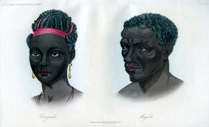 مواطنو بنغيلا وأنغولا ، 1848 بواسطة غير معروف