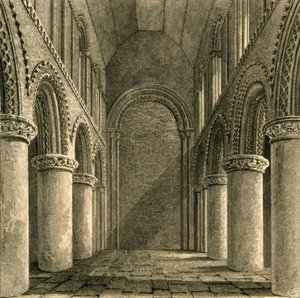 صحن كنيسة ستينينج ، 1835. بواسطة غير معروف