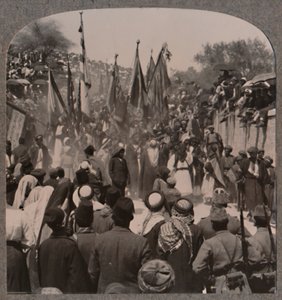 موكب نبي موسى ، c1900 بواسطة غير معروف