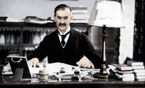 نيفيل تشامبرلين 1869-1940 ، رئيس الوزراء البريطاني ، 1930s 1936 بواسطة غير معروف