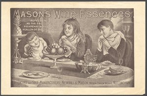 Newball & Mason Wine Essences ، 1890s بواسطة غير معروف