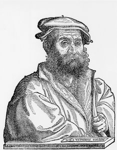 نيكولو تارتاجليا ، عالم رياضيات وميكانيكي إيطالي ، 1550s بواسطة غير معروف