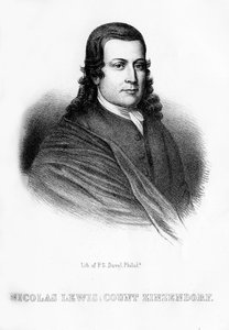 نيكولاوس لودفيج فون زينزيندورف ، مصلح ديني واجتماعي ألماني ، 1854 بواسطة غير معروف