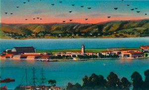 الجزيرة الشمالية. المحطة الجوية البحرية الأمريكية. سان دييغو ، كاليفورنيا ، c1941 بواسطة غير معروف