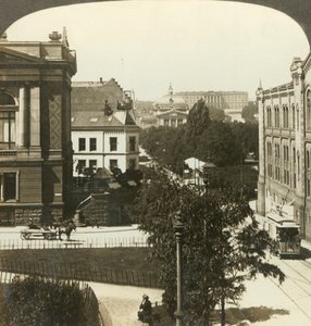 نورويز فاين كابيتال سيتي ، كريستيانيا ، النرويج ، c1905. بواسطة غير معروف