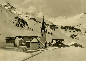 Obergurgl ، تيرول ، النمسا ، c1935. بواسطة غير معروف
