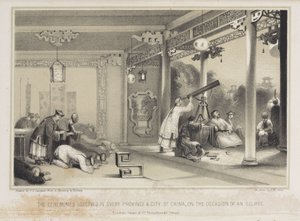 رصد كسوف في الصين عام 1836 بواسطة غير معروف