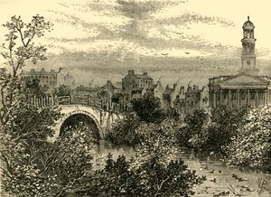 الجسر القديم فوق البحيرة ، ريجنتس بارك ، عام 1847 ، c1876. بواسطة غير معروف