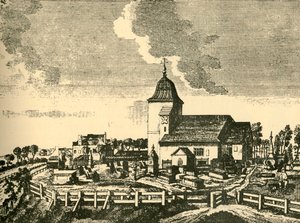 كنيسة سانت بانكراس القديمة ، c1780 ، 1925. بواسطة غير معروف