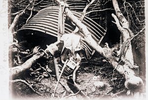 على Chemin des Dames ، شمال فرنسا ، c1914-c1918 بواسطة غير معروف