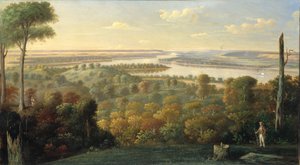 على نهر أوهايو ، كاليفورنيا. 1840. بواسطة غير معروف