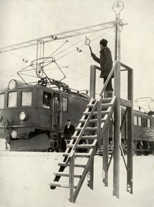 على طريق لابلاند إكسبرس ، 1935-1936. بواسطة غير معروف