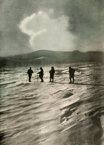 ألف قدم تحت المخروط النشط ، 1908 ، 1909. بواسطة غير معروف