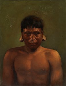 Orejon Indian ، كاليفورنيا. 1890-1892. بواسطة غير معروف
