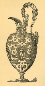التصميم الأصلي لمزهرية أو إبريق ، 1881. بواسطة غير معروف
