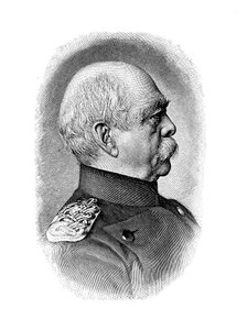 أوتو فون بسمارك ، رجل دولة ألماني ، 1885 بواسطة غير معروف