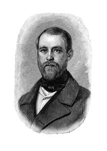 أوتو فون بسمارك رجل دولة ألماني ، عندما كان نائب المحافظ ومفتش السدود ، 1850 بواسطة غير معروف