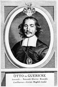 Otto von Guericke ، المخترع الألماني والمهندس والفيزيائي ، 1672 بواسطة غير معروف