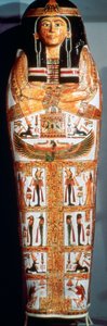 تابوت هينتاوي الخارجي ، c1040-991 ق بواسطة غير معروف