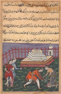 صفحة من حكايات ببغاء توتي ناما: الليلة الثالثة والثلاثون: سماع إعلان حبها ، ج. 15 بواسطة غير معروف