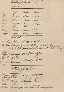 صفحة الوصول والخسارة في لويدز ، 1774 ، 1928 بواسطة غير معروف