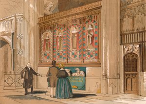 شاشة مطلية ، كنيسة القديس جورج ، c1845 ، 1864 بواسطة غير معروف