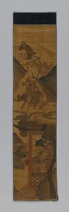 قماش تأثيث الألواح ، الصين ، أسرة تشينغ ، 1644-1911 ، 18001900. بواسطة غير معروف