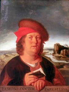 Paracelsus Aracelsus 1493-1541 ، طبيب وكيميائي ألماني مولود في سويسرا بواسطة غير معروف
