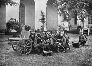 مدفعية باراغواي ، باراغواي ، 1911 بواسطة غير معروف