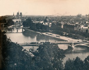باريس. - بانوراما نحو نوتردام. - ليرة لبنانية ، c1910. بواسطة غير معروف