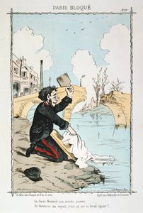 باريس المحاصرة ، 1870-1871 بواسطة غير معروف