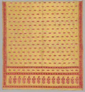 جزء من ساري ، 1800s - 1900s في وقت مبكر. بواسطة غير معروف