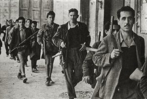 أنصار في تشيزينا ، إميليا رومانيا ، إيطاليا ، أكتوبر 1944 (b / e photo) بواسطة غير معروف
