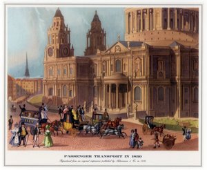 نقل الركاب في عام 1830 ، 1836 بواسطة غير معروف