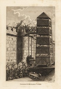 Pavisors and a moveable tower بواسطة غير معروف
