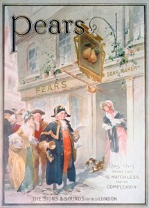 إعلان صابون الكمثرى 1916 بواسطة غير معروف