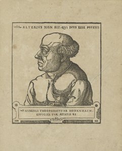 Philippus Theophrastus Aureolus Bombastus von Hohenheim Paracelsus، ca 1538. بواسطة غير معروف