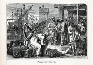 البحارة الفينيقيون ، 1882 بواسطة غير معروف