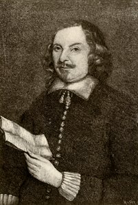 صورة لإدوارد وينسلو ، في فستان Puritan ، 1644 ، 1937. بواسطة غير معروف