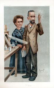 بيير وماري كوري ، الفيزيائيون الفرنسيون ، 1904 بواسطة غير معروف