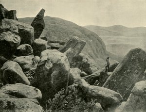 Pinnacle & Organ Pipes ، Mount Wellington ، 1901. بواسطة غير معروف
