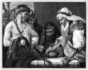 ضفر تاج الشوك ، 1875 بواسطة غير معروف