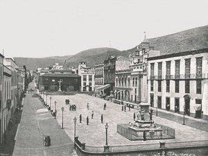 بلازا دي لا كانديلاريا ، سانتا كروز دي تينيريف ، جزر الكناري ، إسبانيا ، 1895. بواسطة غير معروف