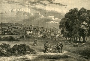 شارع بوند ، هامبستيد ، عام 1750 ، c1876. بواسطة غير معروف