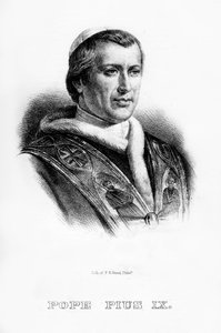 البابا بيوس الرابع 1854 بواسطة غير معروف