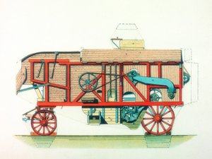آلة الدرس المحمولة c1910 بواسطة غير معروف