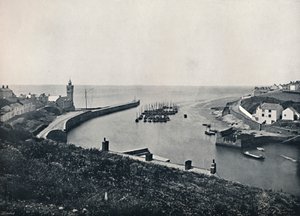 بورثليفين - الميناء والمراقبة ، 1895 بواسطة غير معروف