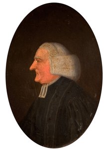 صورة رجل دين ، 1800. بواسطة غير معروف