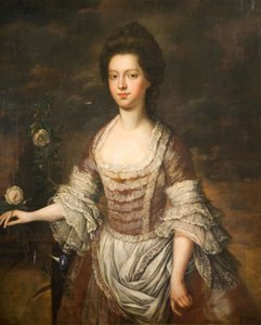صورة لامرأة ، ربما آن كلوبيري ، 1740-1760. بواسطة غير معروف